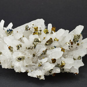 Quartz, Pyrite, Chalcopyrite