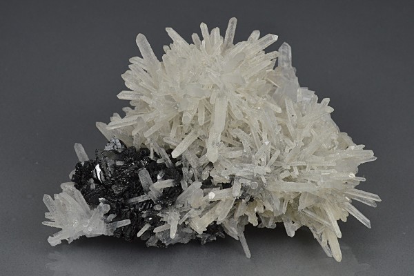 Iridescent Sphalerite, Quartz, Calcite