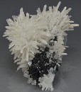 Iridescent Sphalerite, Quartz, Calcite