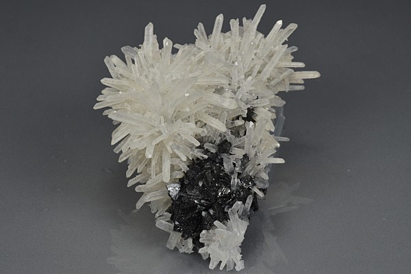 Iridescent Sphalerite, Quartz, Calcite