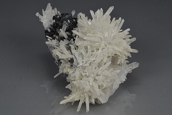 Iridescent Sphalerite, Quartz, Calcite