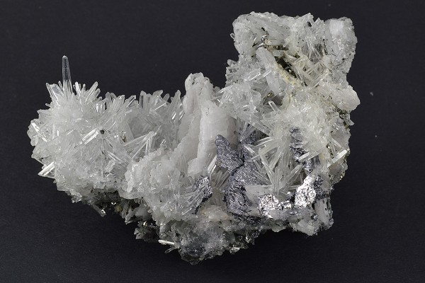 Galena, Quartz, Calcite, Pyrite