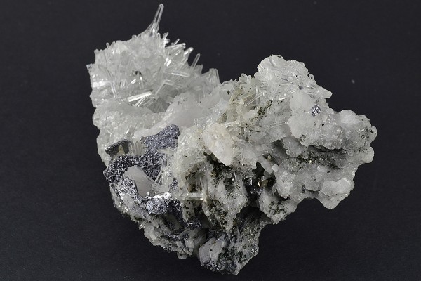 Galena, Quartz, Calcite, Pyrite
