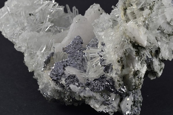 Galena, Quartz, Calcite, Pyrite