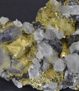 Chalcopyrite, Sphalerite, Galena, Quartz