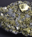 Chalcopyrite, Galena, Quartz