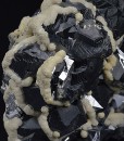 Truncated Galena, Calcite