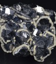 Truncated Galena, Calcite