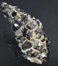 Truncated Galena, Sphalerite, Calcite