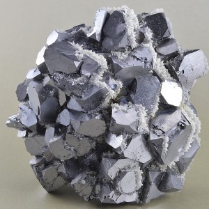 Truncated Galena, Quartz, Calcite