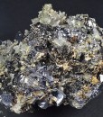 Melted habit Galena, Sphalerite, Quartz