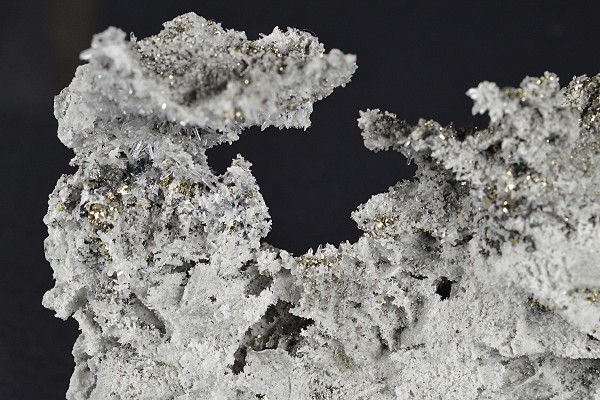 Calcite, Galena, Quartz, Pyrite - floater