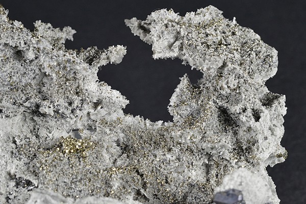 Calcite, Galena, Quartz, Pyrite - floater