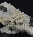 gem Sphalerite var.Cleiophane, Galena, Quartz, Chalcopyrite, Calcite