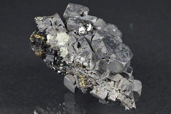 Skeletal Galena, gem Sphalerite var.Cleiophane