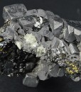 Skeletal Galena, gem Sphalerite var.Cleiophane