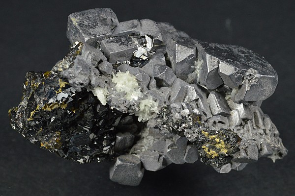 Skeletal Galena, gem Sphalerite var.Cleiophane