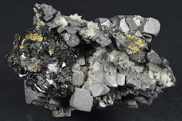 Skeletal Galena, gem Sphalerite var.Cleiophane