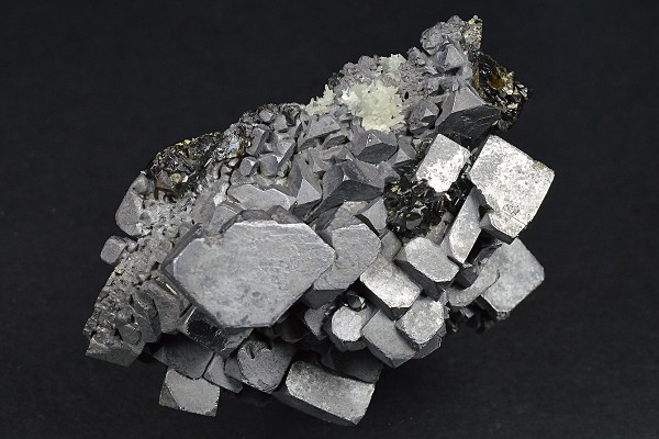 Skeletal Galena, gem Sphalerite var.Cleiophane