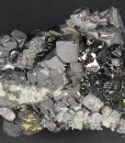 Skeletal Galena, gem Sphalerite var.Cleiophane