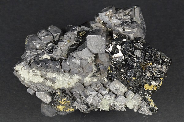 Skeletal Galena, gem Sphalerite var.Cleiophane