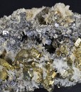 Chalcopyrite, Pyrite, Galena, Calcite, Quartz