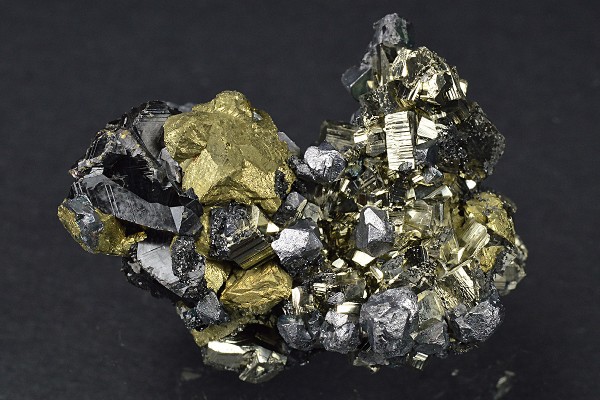 Chalcopyrite, Pyrite, Galena, Sphalerite