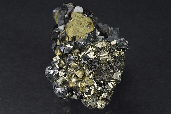 Chalcopyrite, Pyrite, Galena, Sphalerite