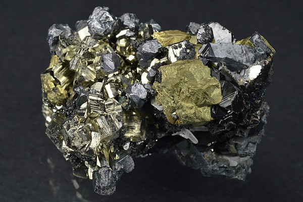 Chalcopyrite, Pyrite, Galena, Sphalerite
