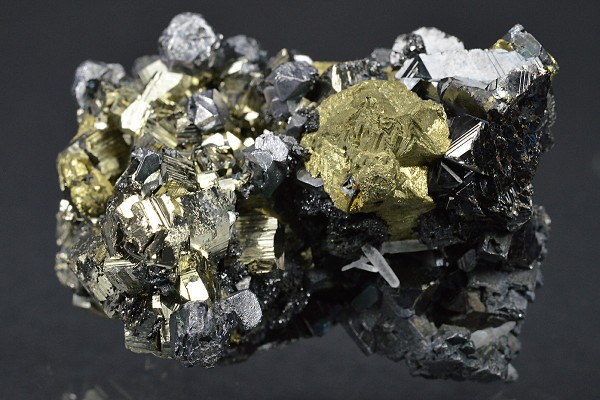 Chalcopyrite, Pyrite, Galena, Sphalerite