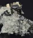 Gem Sphalerite var.Cleiophane, Pyrite, Japan Law Twin Quartz, Galena thin plates, Chalcopyrite