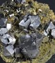 Truncated Galena, Sphalerite, Quartz, Pyrite