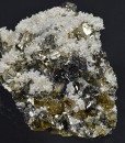 Cleiophane, Pyrite, Quartz, Calcite