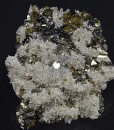 Cleiophane, Pyrite, Quartz, Calcite