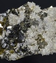 Cleiophane, Pyrite, Quartz, Calcite