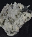 Bi-terminated Quartz, Calcite, gem Sphalerite var.Cleiophane, Galena