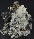 Pyrite, Sphalerite, Quartz, Galena
