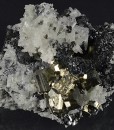 Pyrite, Sphalerite, Quartz, Galena