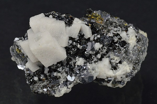 Galena, Sphalerite, Calcite