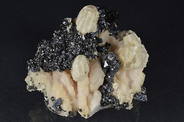 Calcite, Sphalerite, Galena