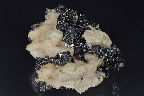 Calcite, Sphalerite, Galena
