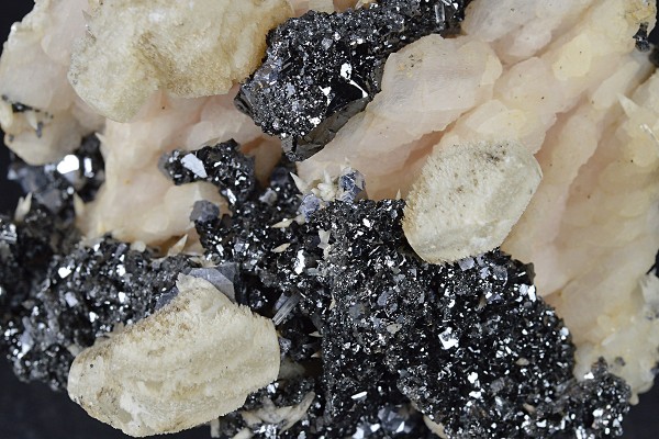 Calcite, Sphalerite, Galena