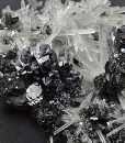 Sphalerite tetrahedrons, thin Galena plates, Quartz