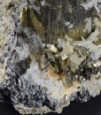 Pyrite, Quartz, Calcite, Sphalerite