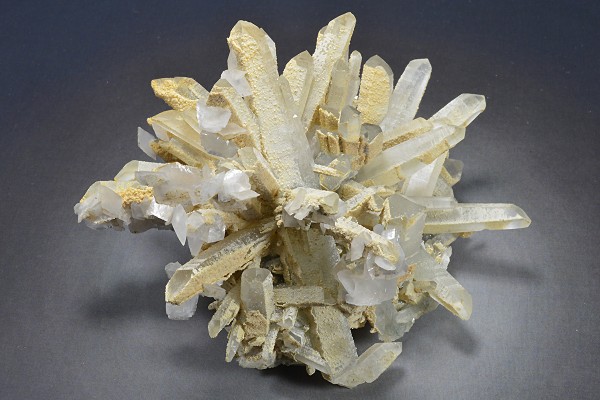 Quartz, rhombohedral Calcite