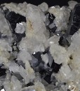 Truncated Galena, Calcite