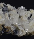 Truncated Galena, Calcite