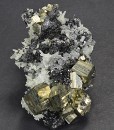 Pyrite, Sphalerite, Quartz, Galena