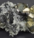 Pyrite, Sphalerite, Quartz, Galena
