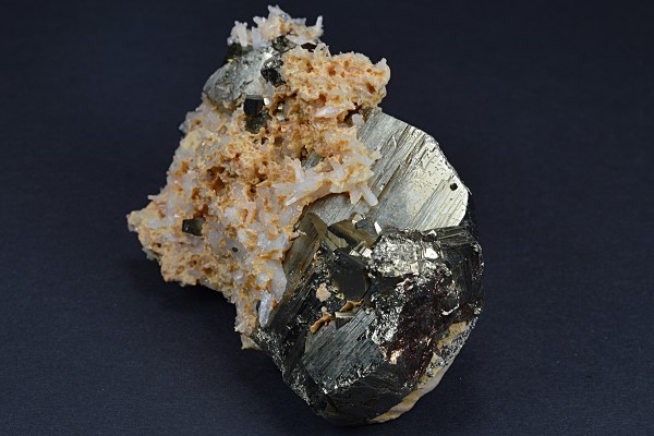 Pyrite, Quartz, Calcite